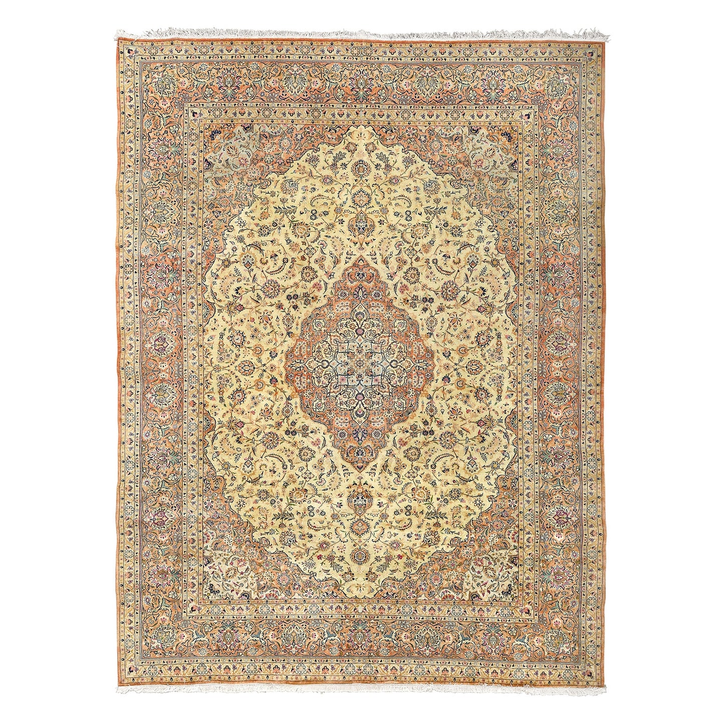 Vintage Kashan 12'1 X 9' 1441