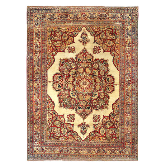 Antique Lavar Kerman 10'10 X 14'7 1726