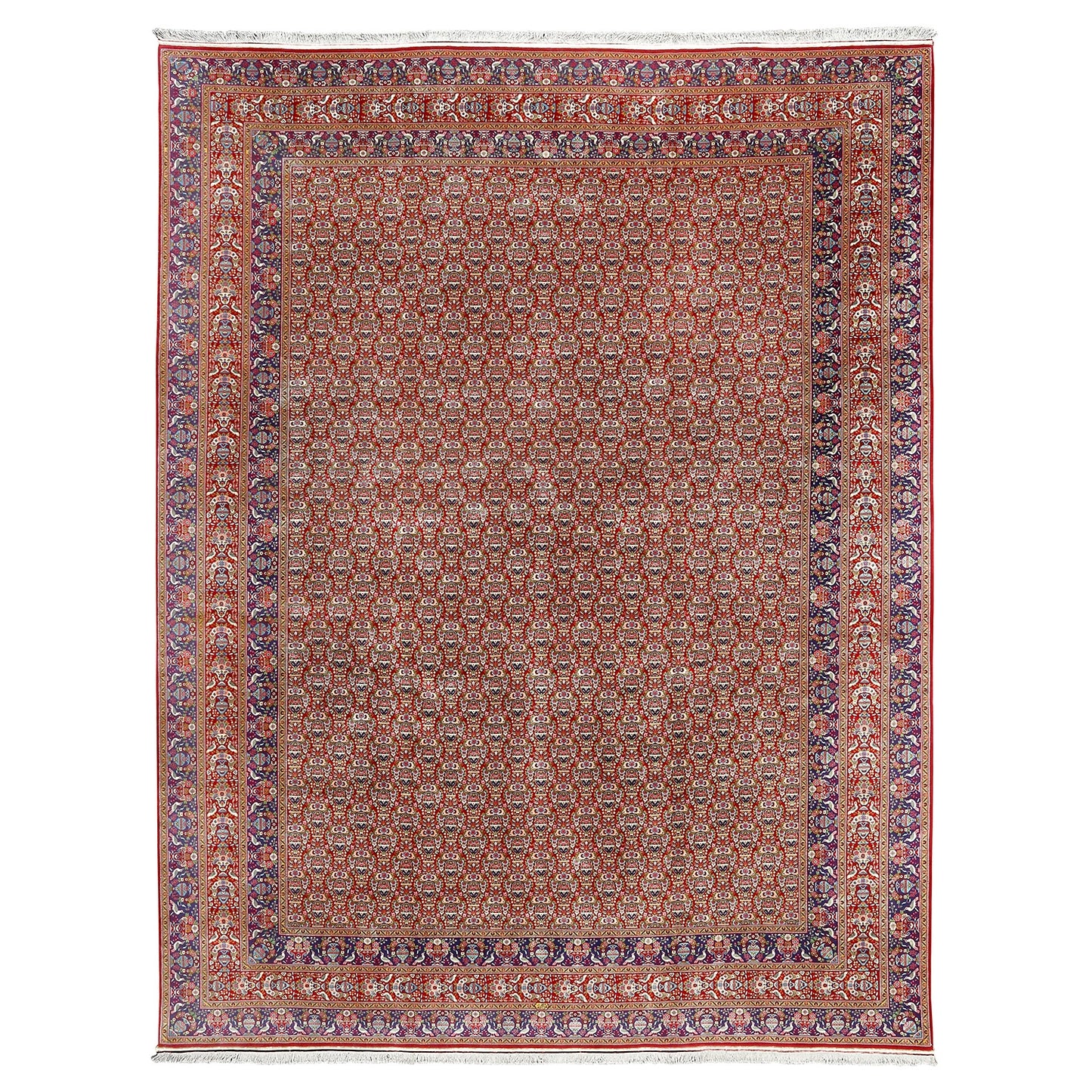 Vintage Tabriz 13' X 9'10 3941