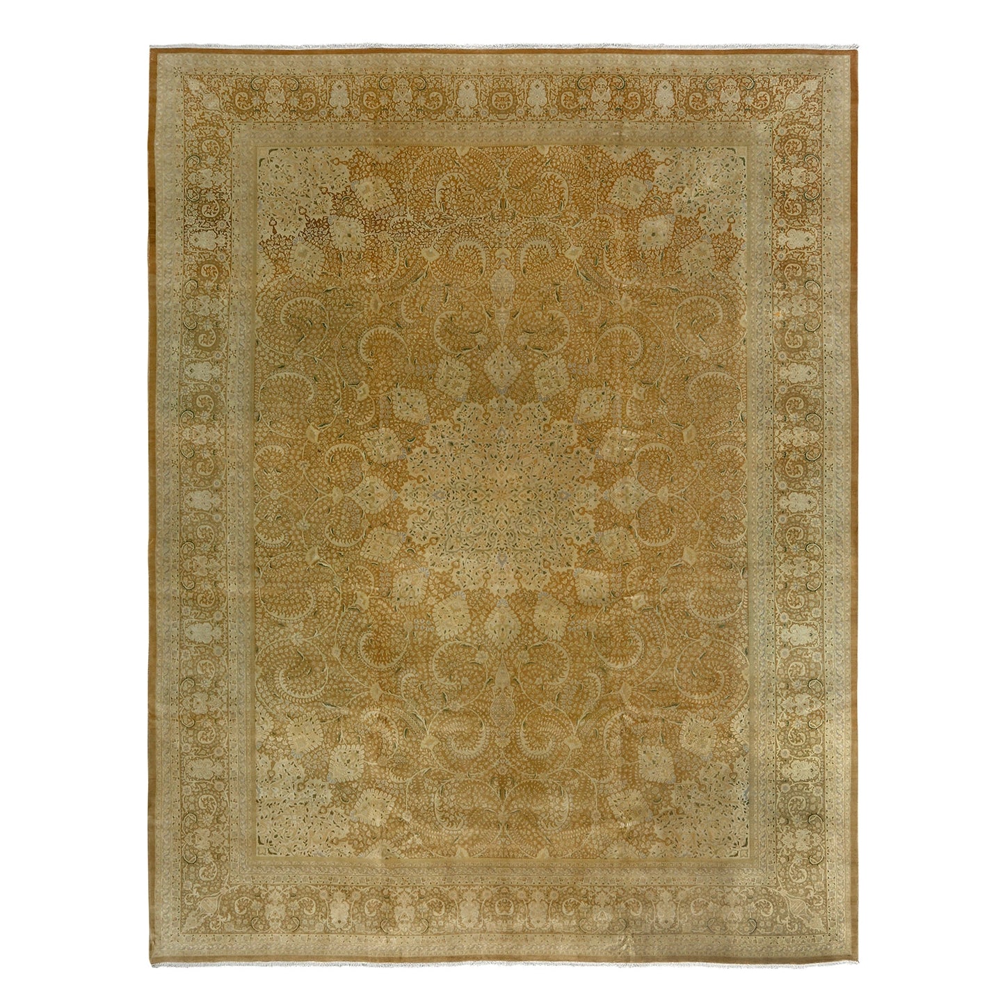 Vintage Tabriz 13' X 9'11 4067