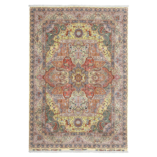 Vintage Tabriz NEZAM 14' X 9'9 4713