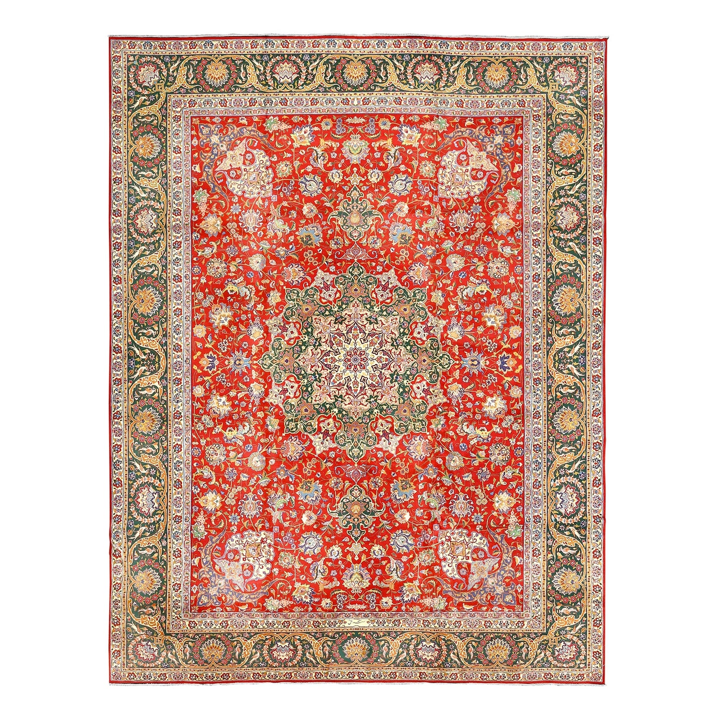 Vintage Tabriz 13'1 X 10' 5285