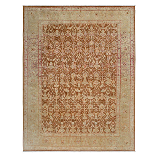 Vintage Tabriz 12'10 X 9'9 5493