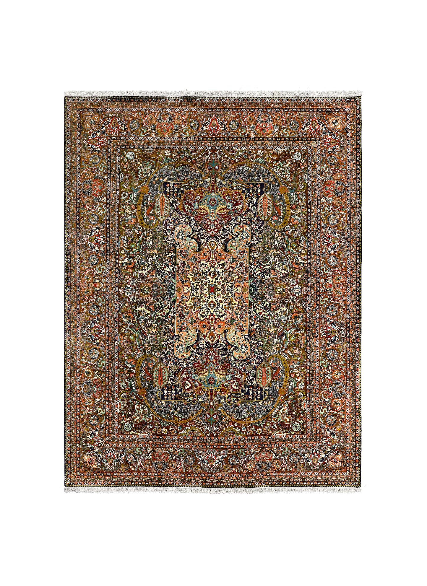 Vintage Tabriz 13'1 X 10'2 5561