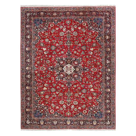 Antique Kashan 13'5 X 10'5 6075