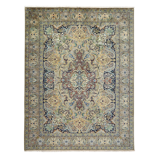 Vintage Tabriz Javan Amirkhiz 11'2 X 8'5 5558