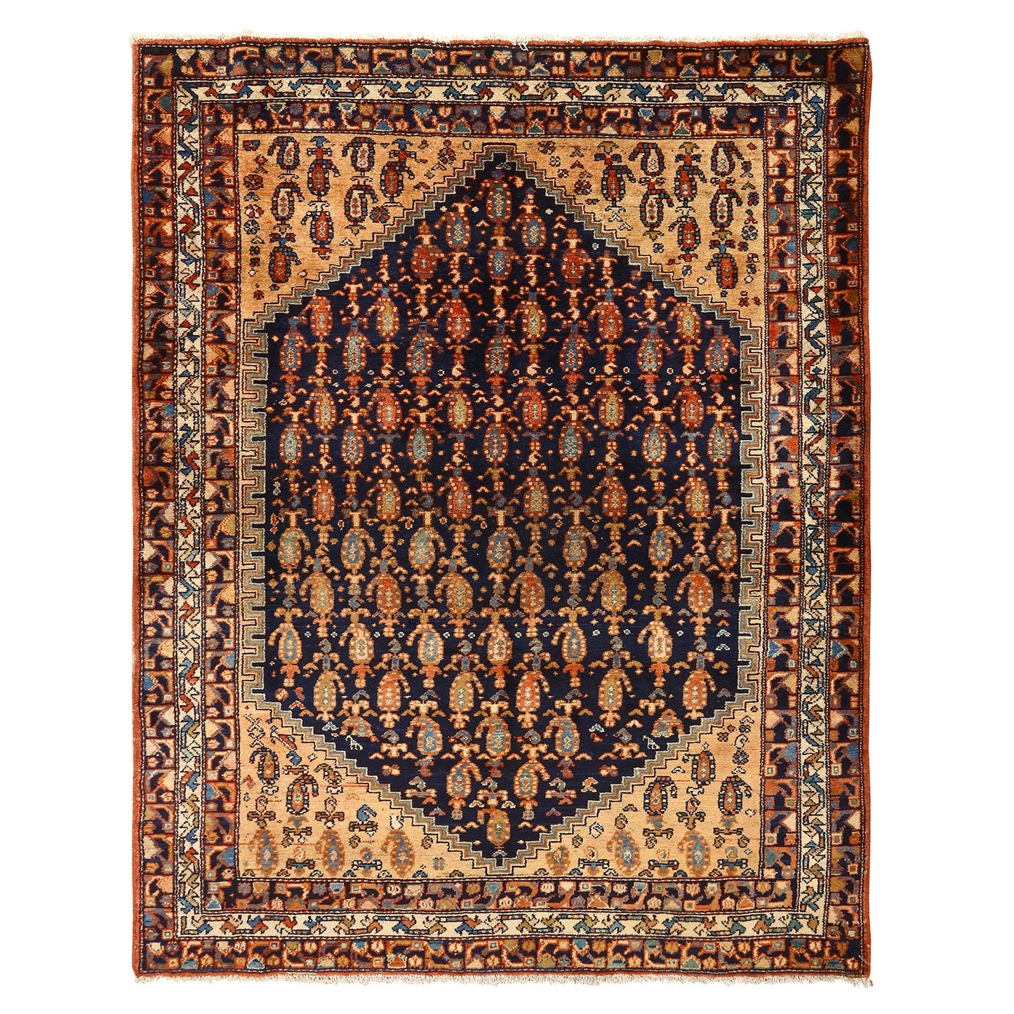 Antique Malayer 6'3x5'2 1906