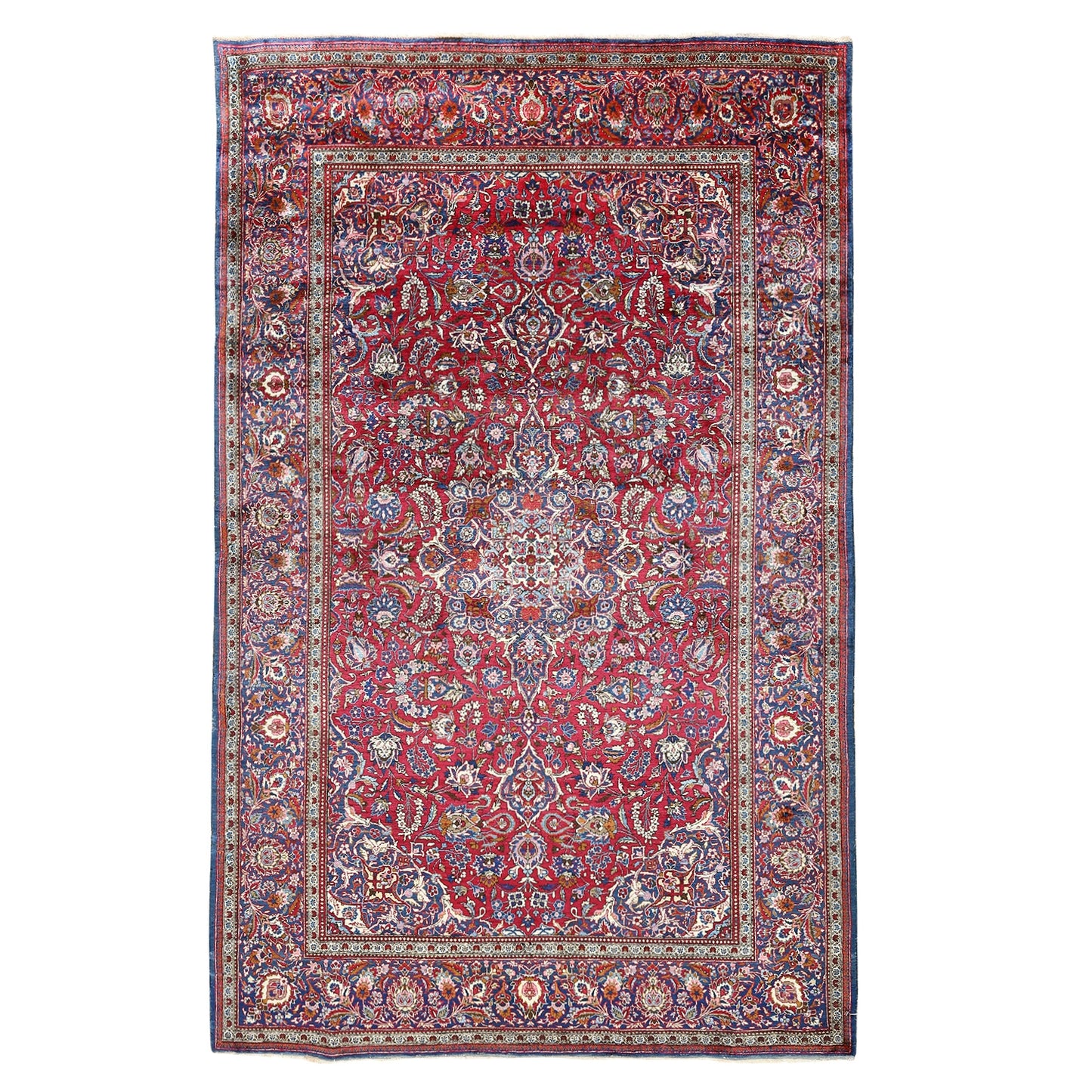 Antique Kashan 6'10x4'2 2911
