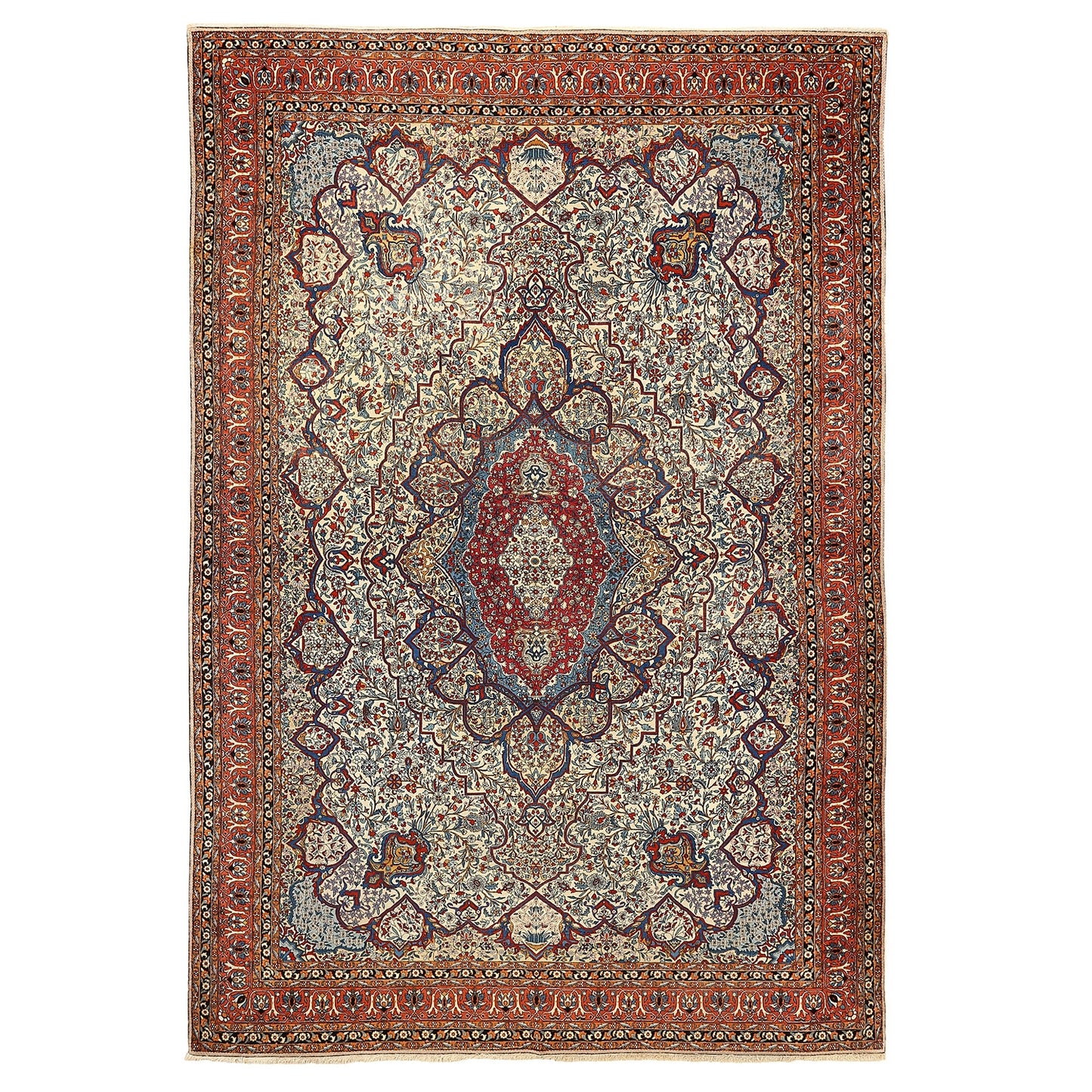 Antique Farahan 13'9x9'7 6187