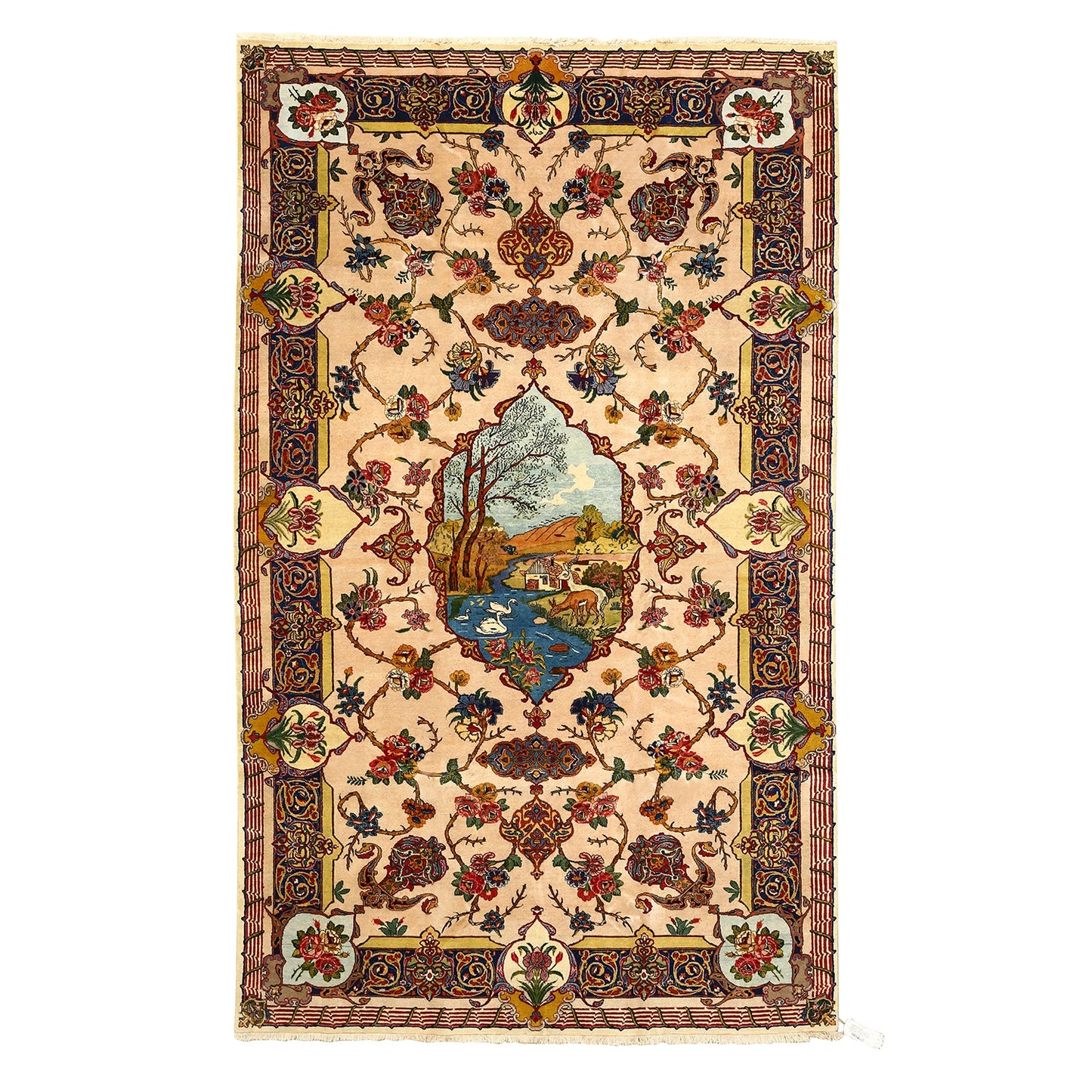 Antique Tabriz 9'5 X 5'8 5594