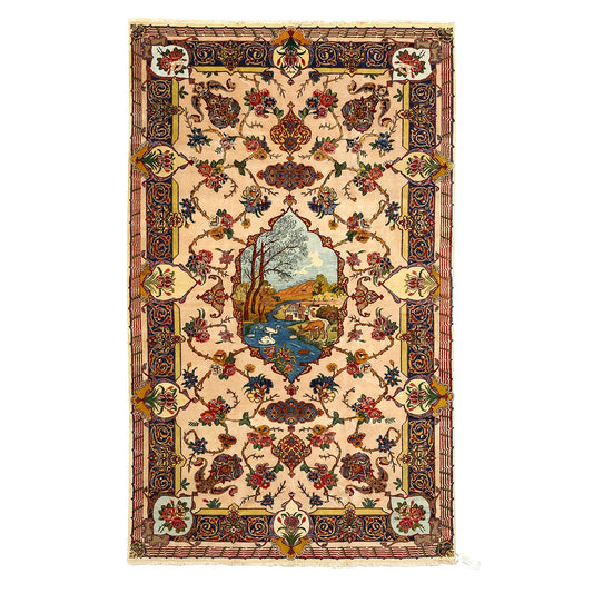 Antique Tabriz 9'5 X 5'8 5594