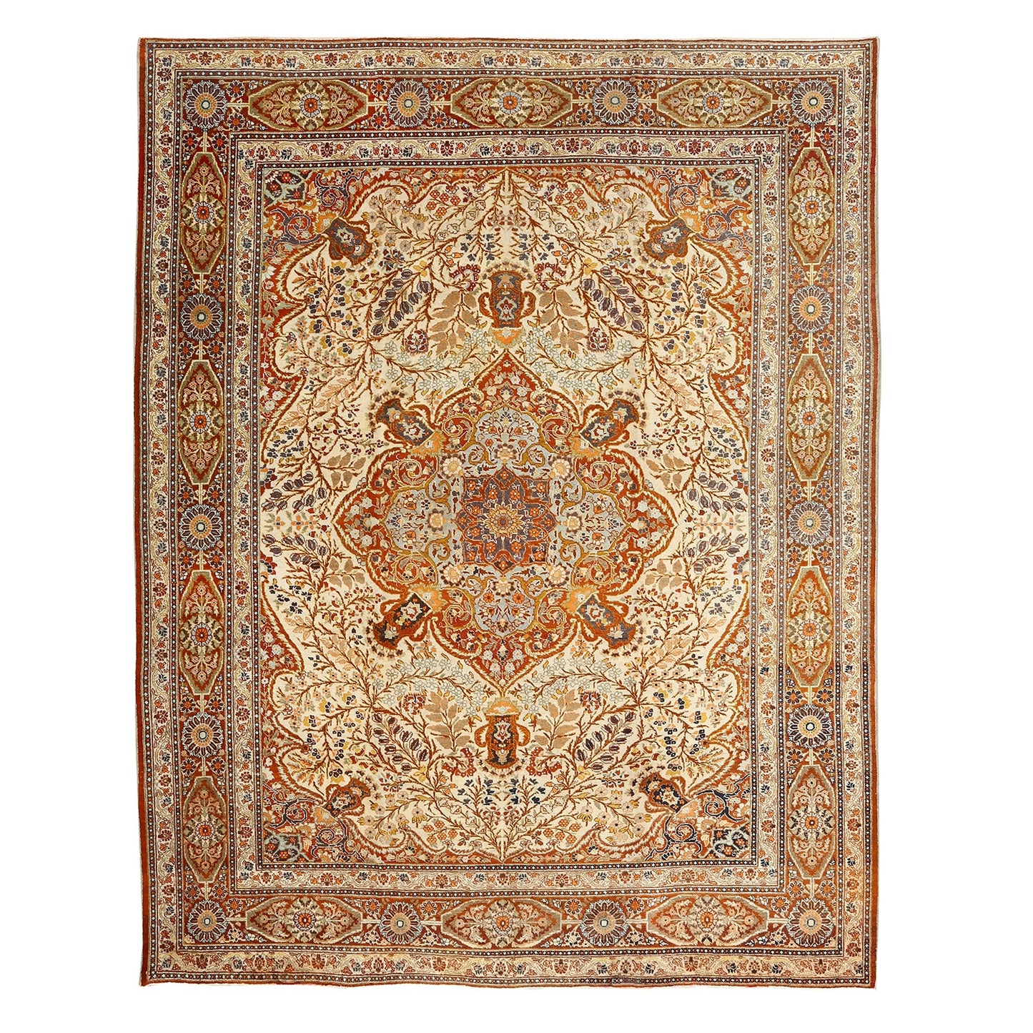 Antique Tabriz 11'11 X 9'5 3535