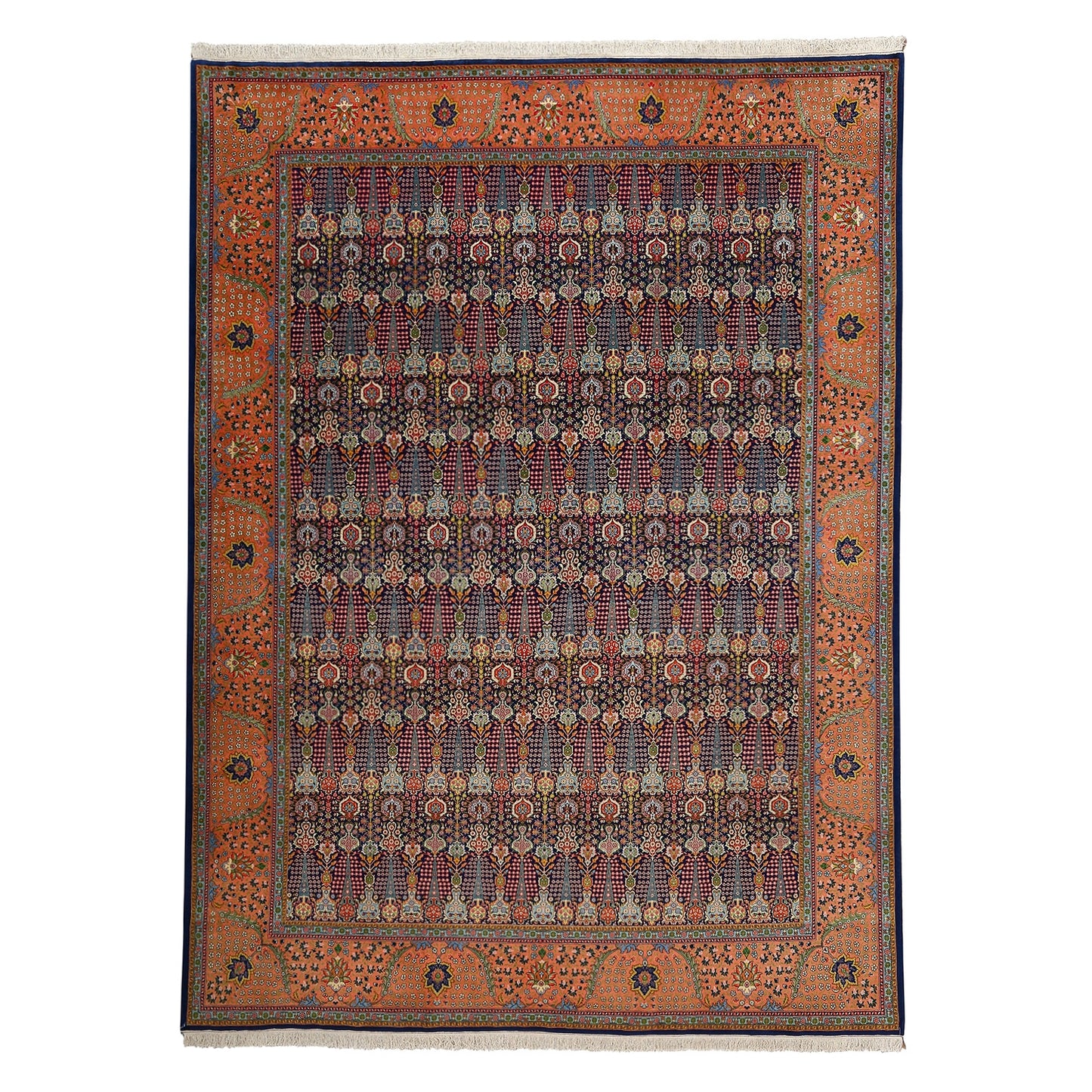 Vintage Tabriz Heydarzadeh 13'1 X 9'6 6082
