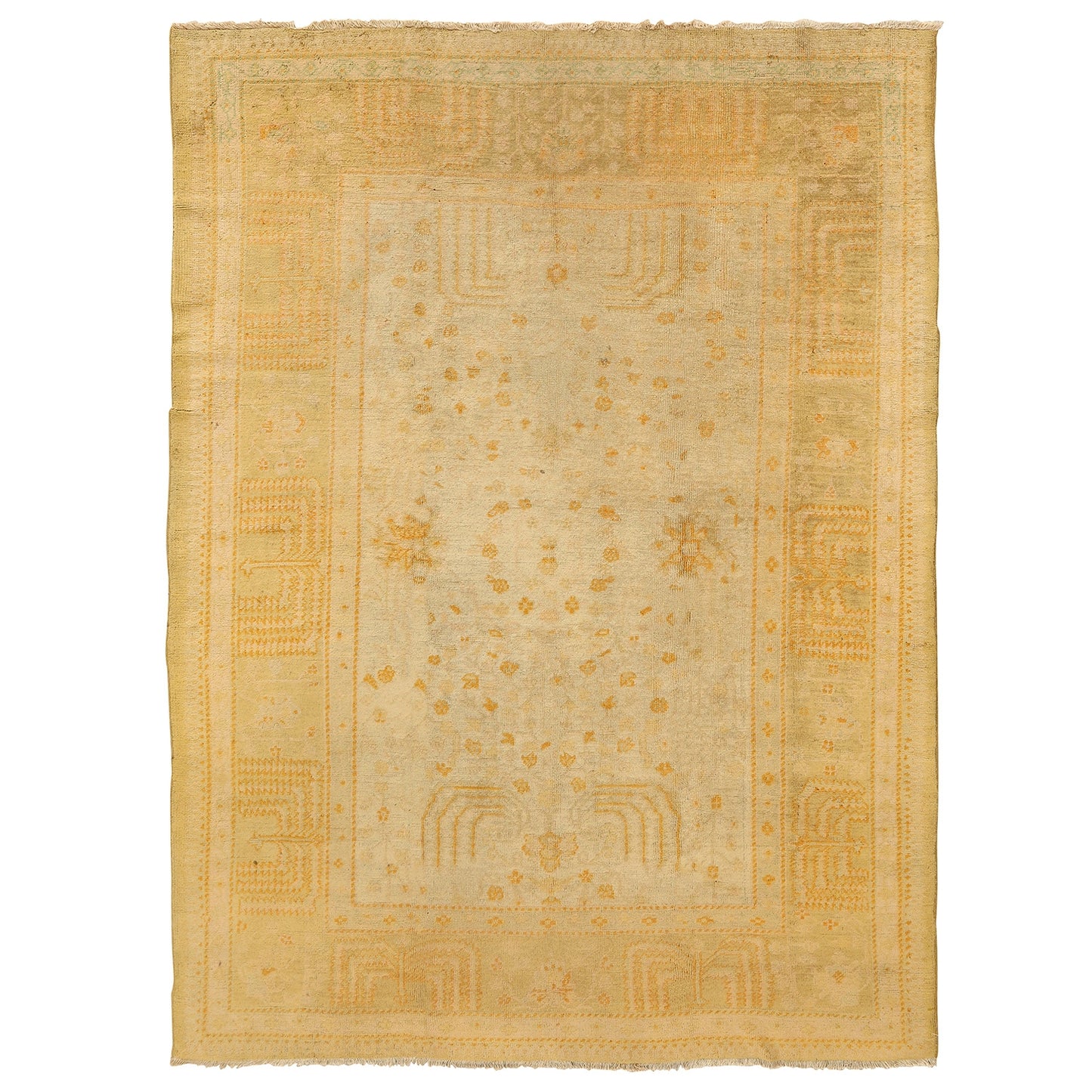 Antique Ushak 8'8x6'7 4986