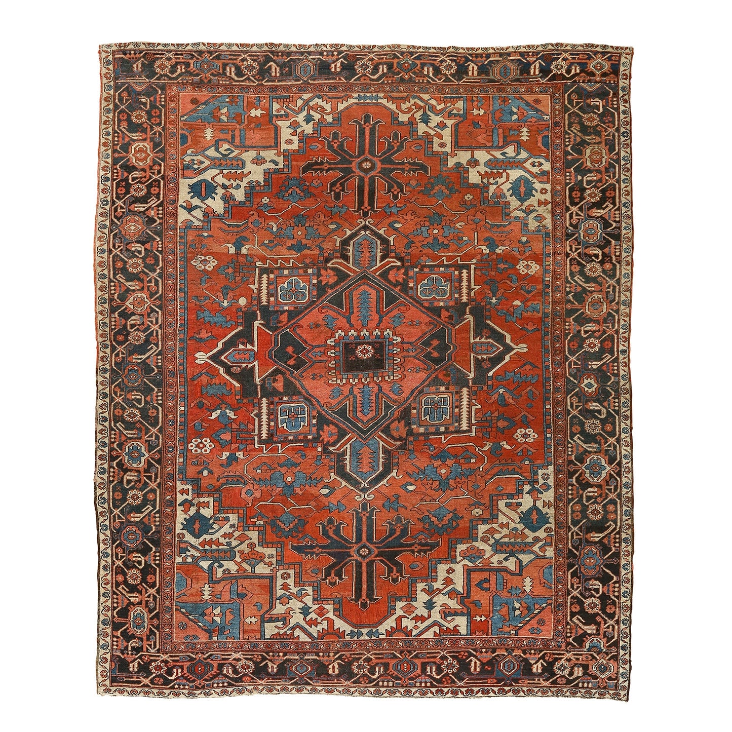 Antique Serapi 12'2 X 10'2 1526