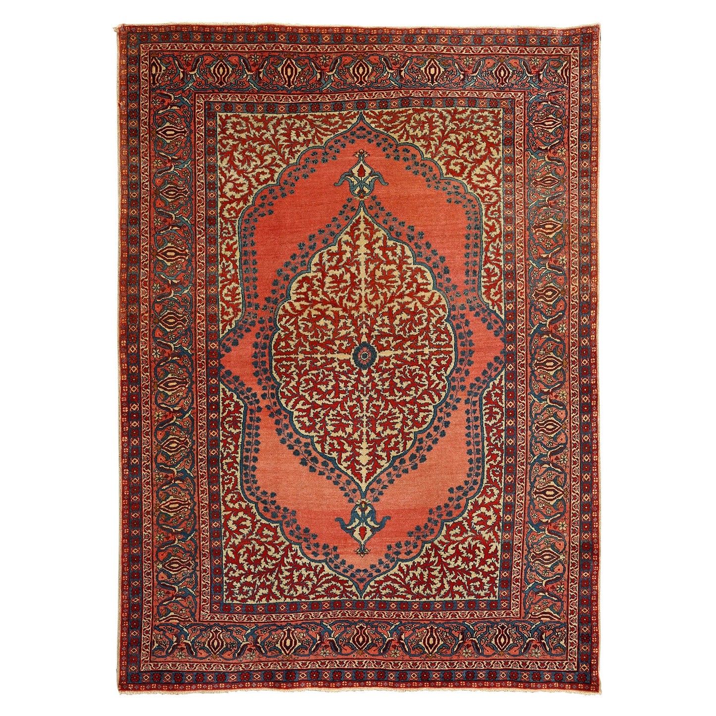 Antique Tabriz Hajjalili 6'1x4'7 1902