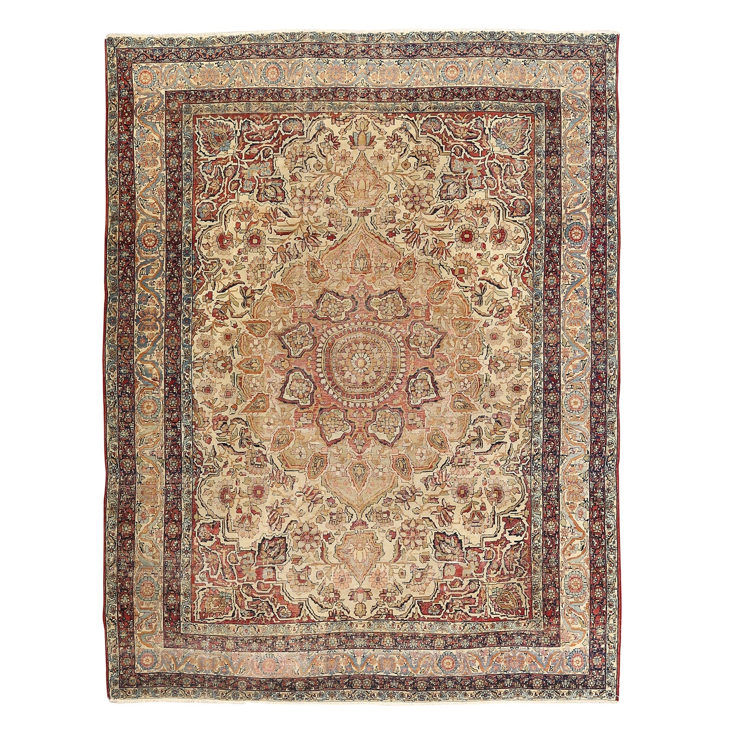 Antique Lavar Kerman 11'6 X 9' 3546