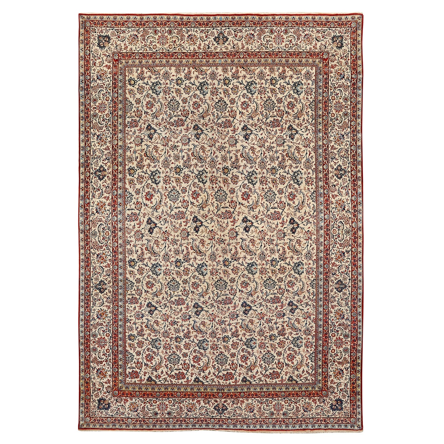 Antique Isfahan 12'4x8'3 DJH200