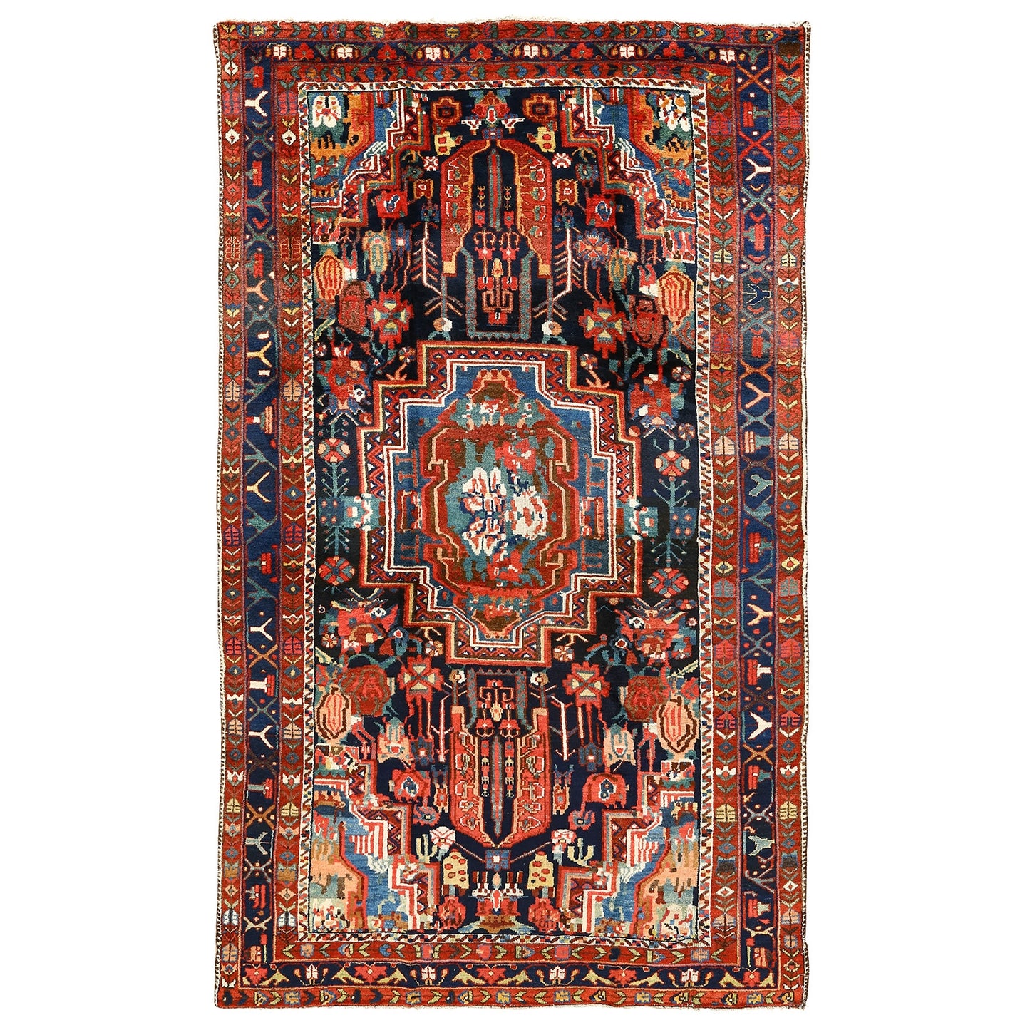 Antique Bakhtiar 8'4x5'2 2540