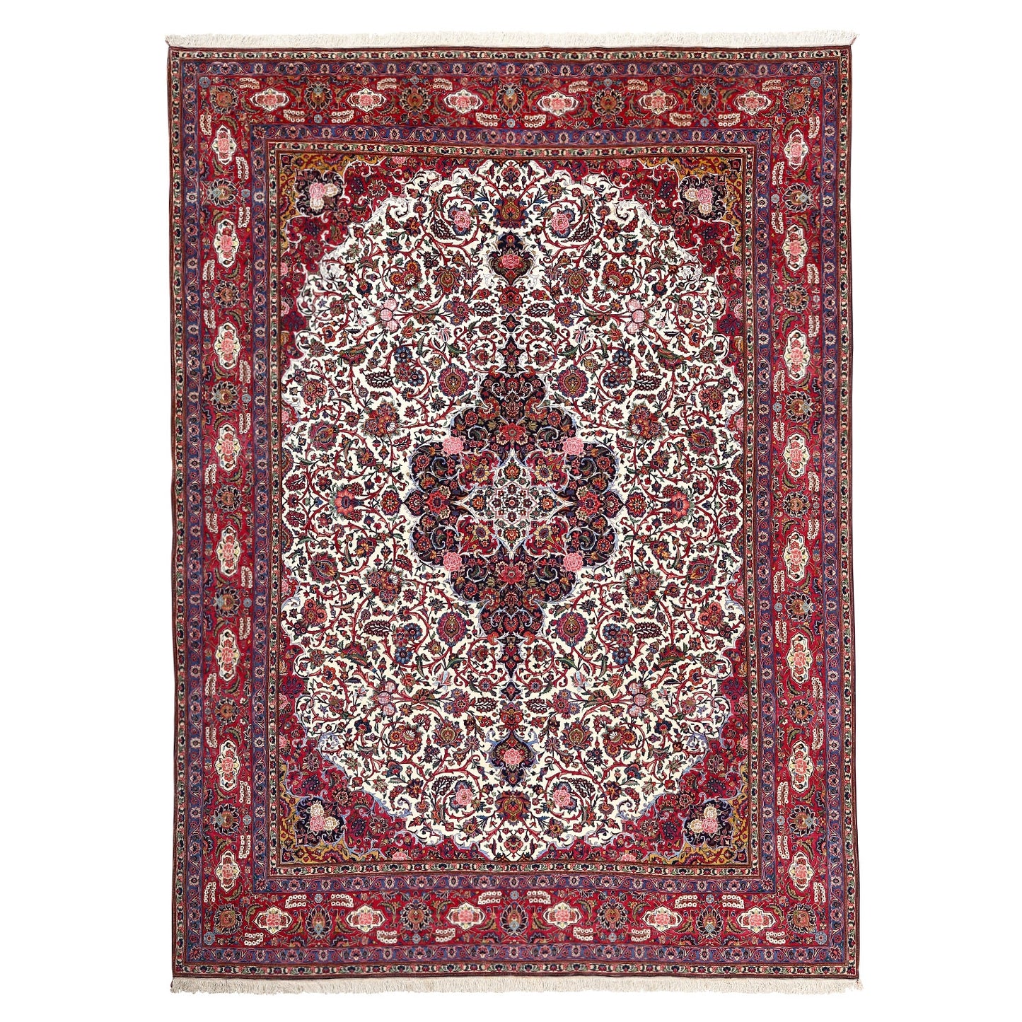 Antique Kashan 14'2 X 10'5 6076