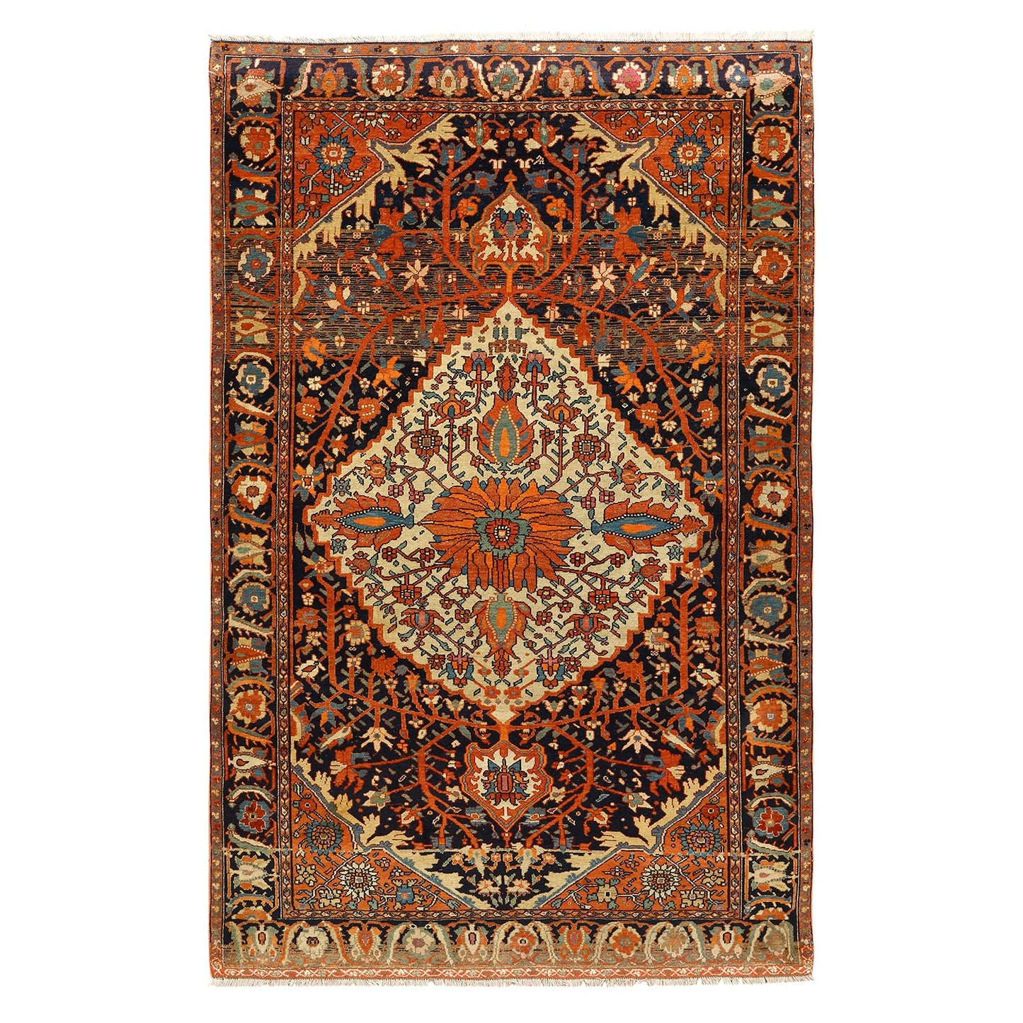 Antique Farahan 6'5x4'2 2638