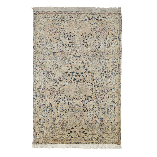 Antique Nain Pahlevan Safa 7'7x5'2 4040