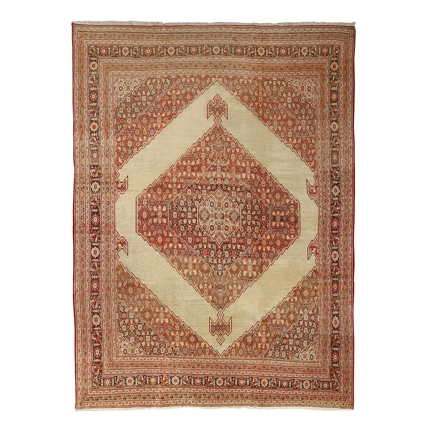 Antique Tabriz 9'5 X 12'7 1743