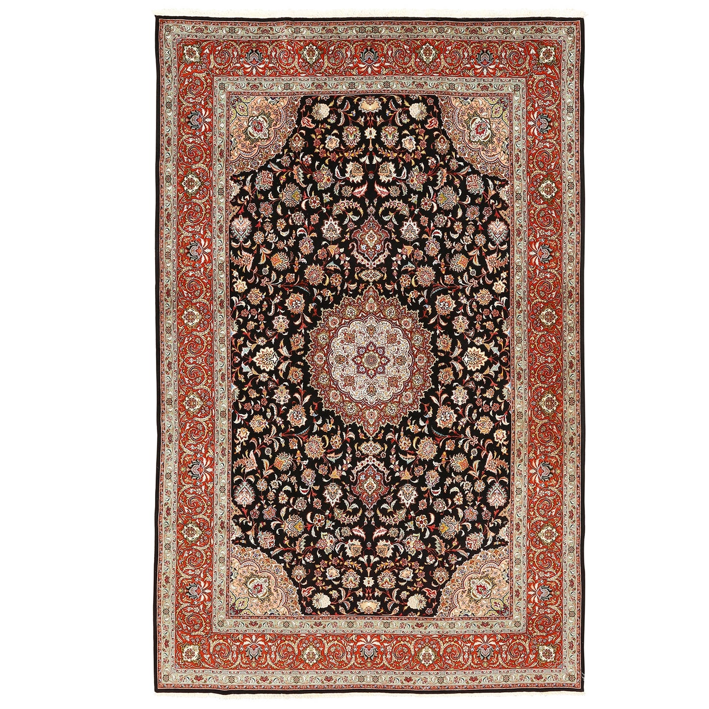 Vintage Tabriz 10'6x6'7 4397