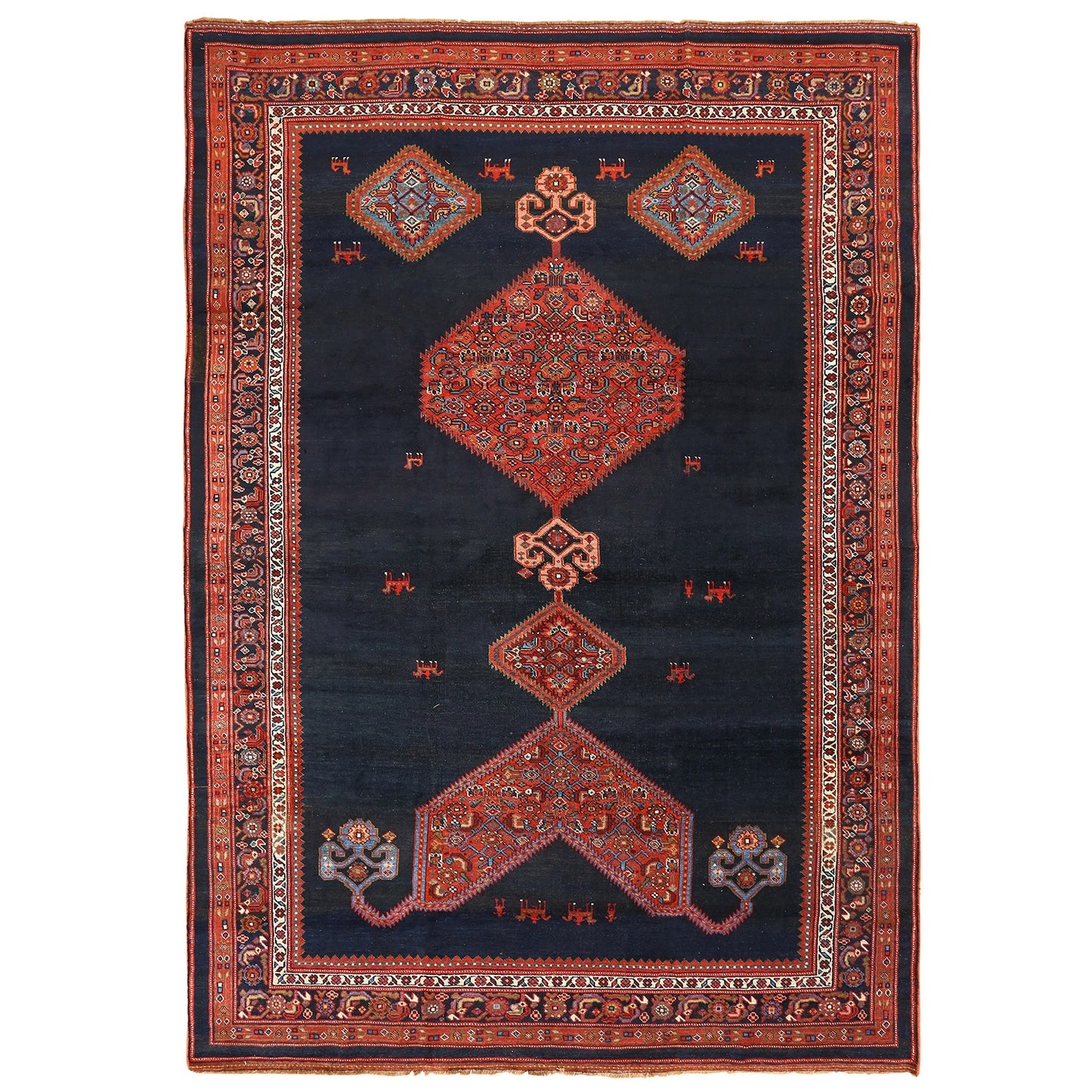 Antique Caucasian 11'0x7'10 Z906