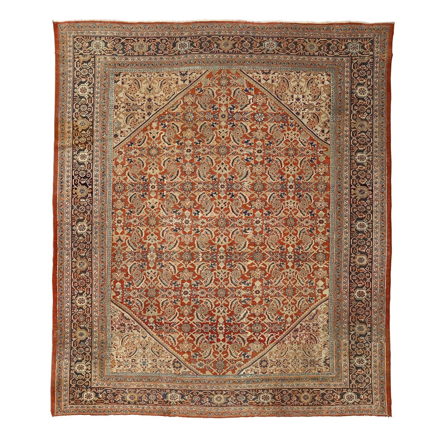 Antique Sultanabad 11'8 X 10'3 1570