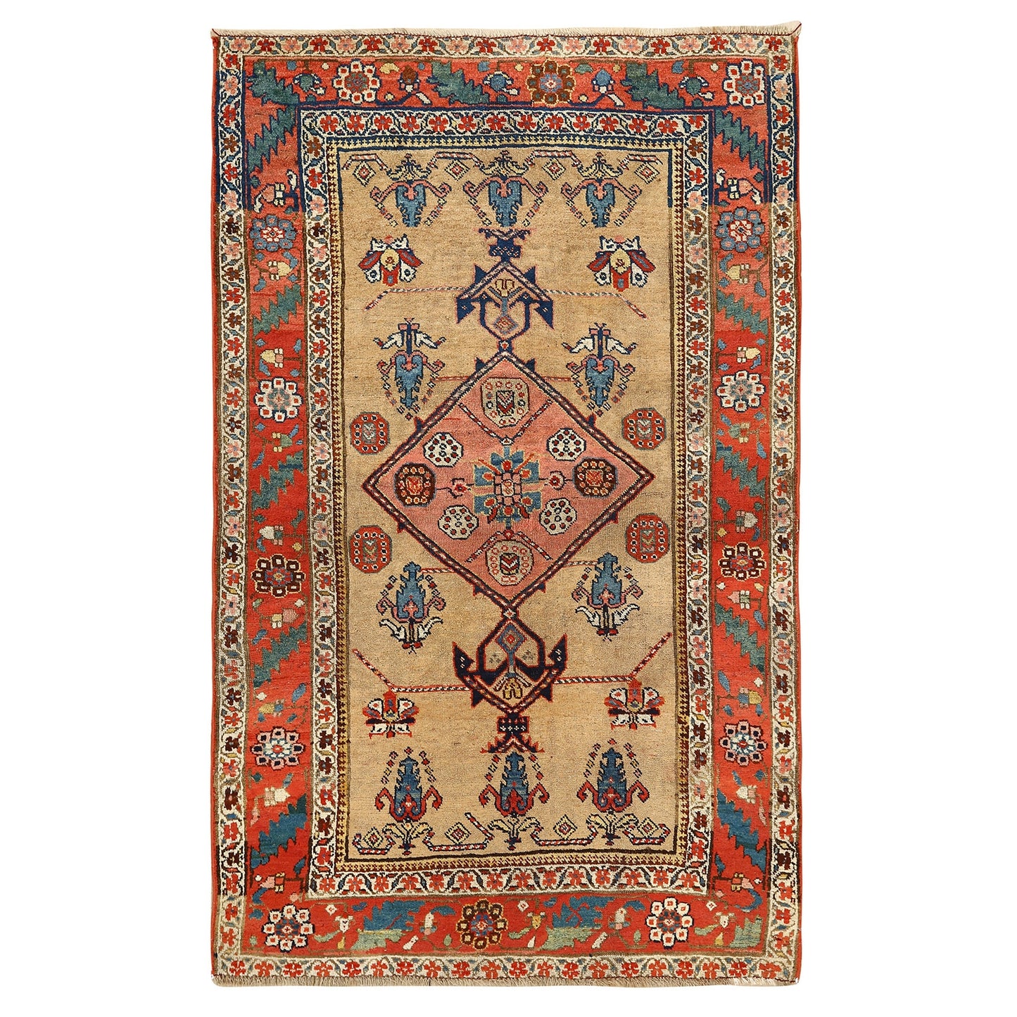 Antique Bidjar 6'7x3'11 1950