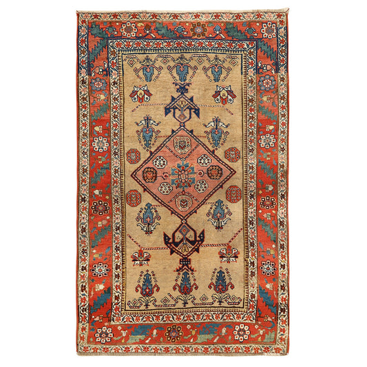 Antique Bidjar 6'7x3'11 1950