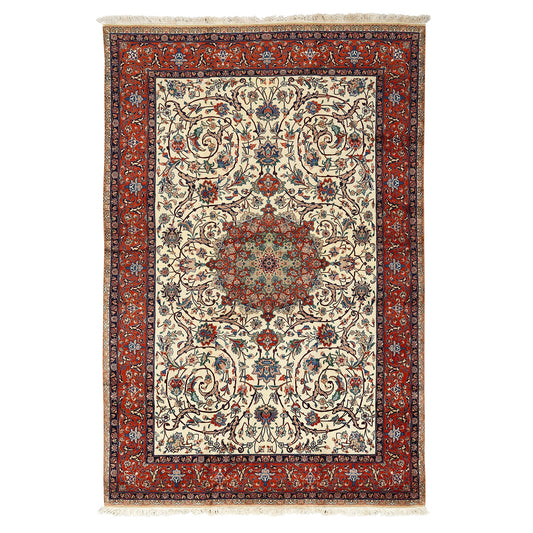 Vintage Tabriz Sherkat 10' X 6'8 5201