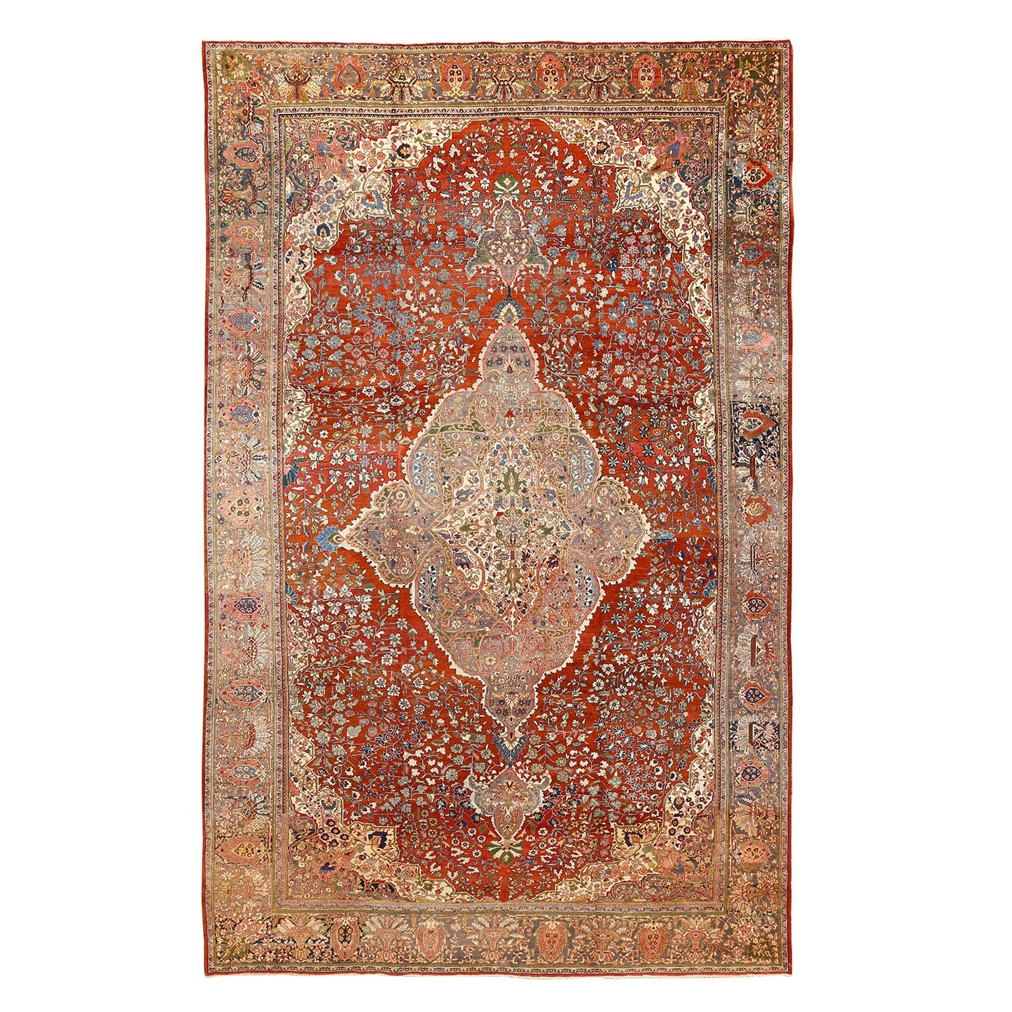 Antique Farahan 18'8 X 11'8 3641