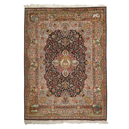 Vintage Tabriz 13'7 X 10' MOIS 1