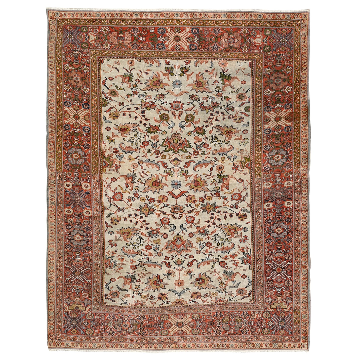 Antique Sultanabad 10'6 X 8'2 2573