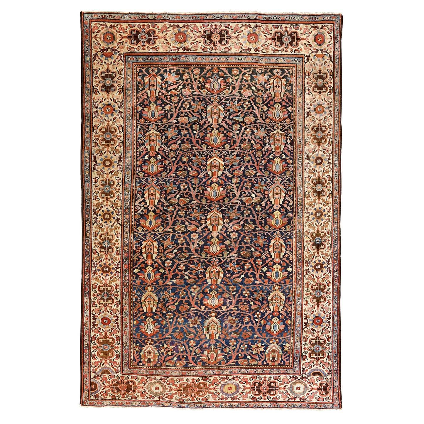 Antique Malayer 11'10 X 7'8 1476