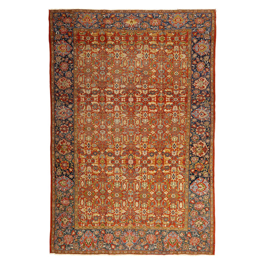 Antique Sultanabad 13' X 8'9 1637