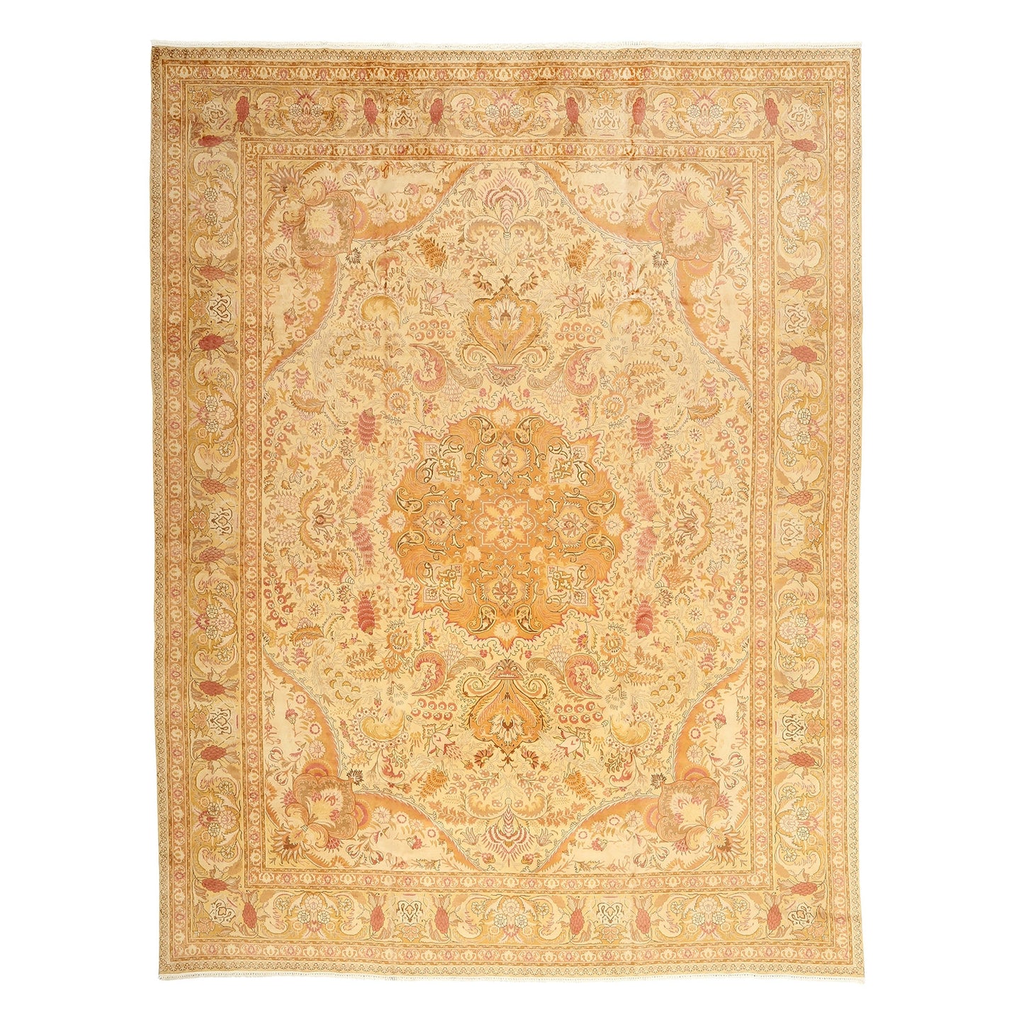 Vintage Tabriz 13'2 X 9'11 Z811