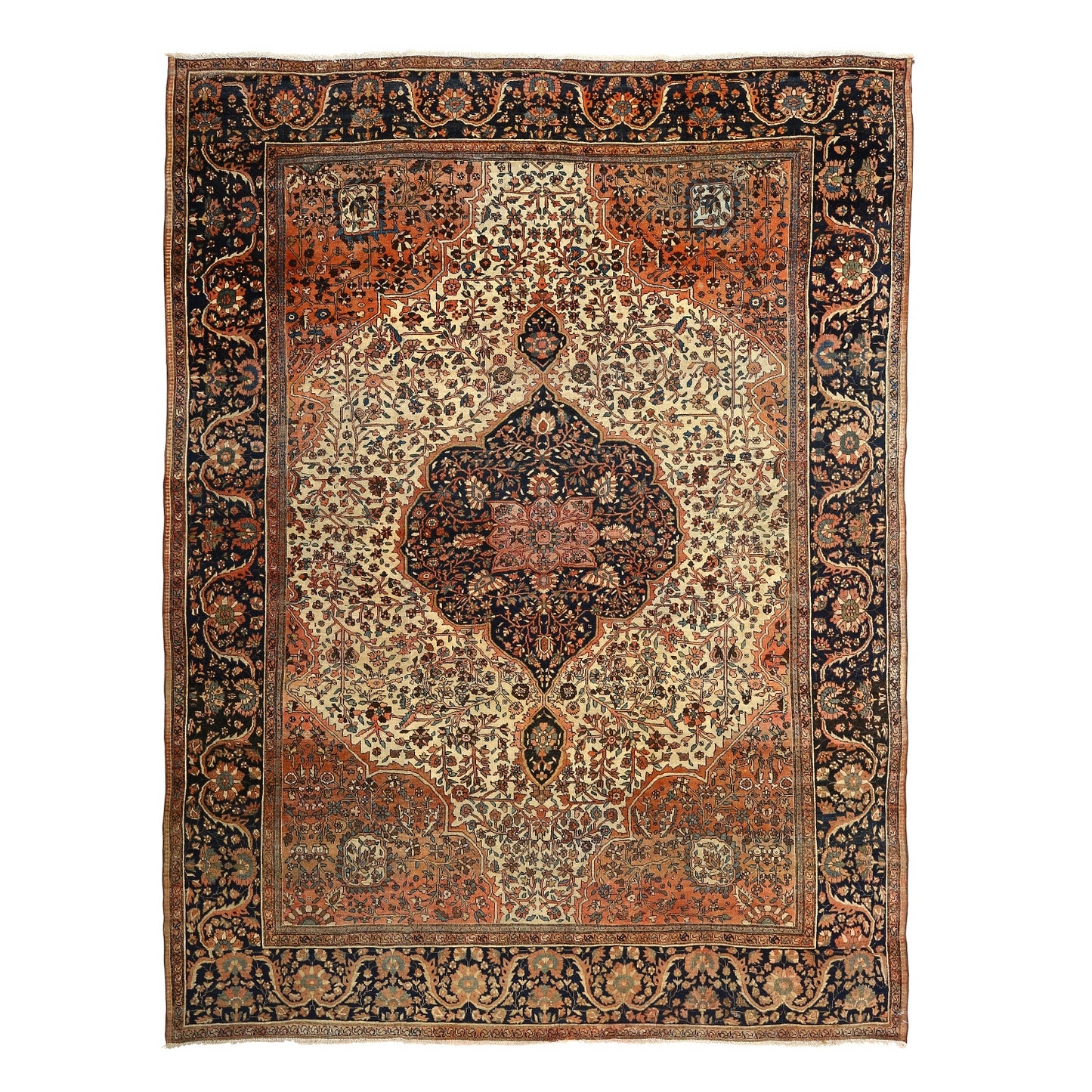 Antique Farahan 13' X 9'11 1363