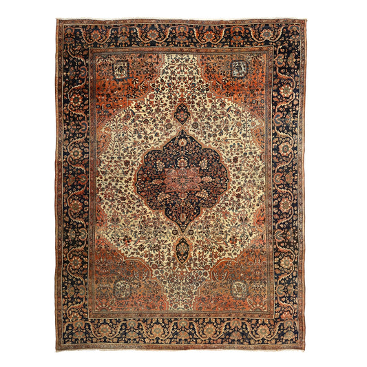 Antique Farahan 13' X 9'11 1363