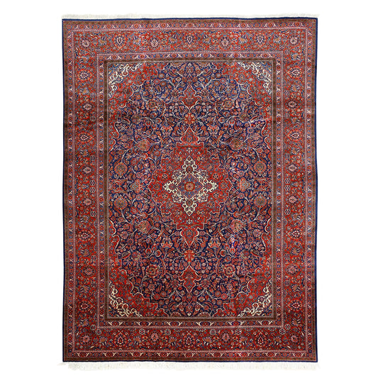 Antique Kashan Dabir 11'9 X 8'9 6047