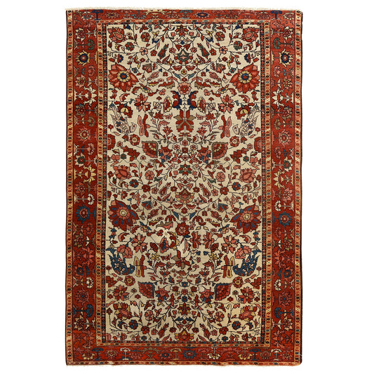 Antique Malayer 6'7x4'3 1915
