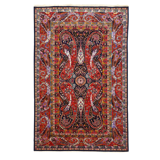 Antique Kashan Tafazoli Pair 6'9x4'4 4434