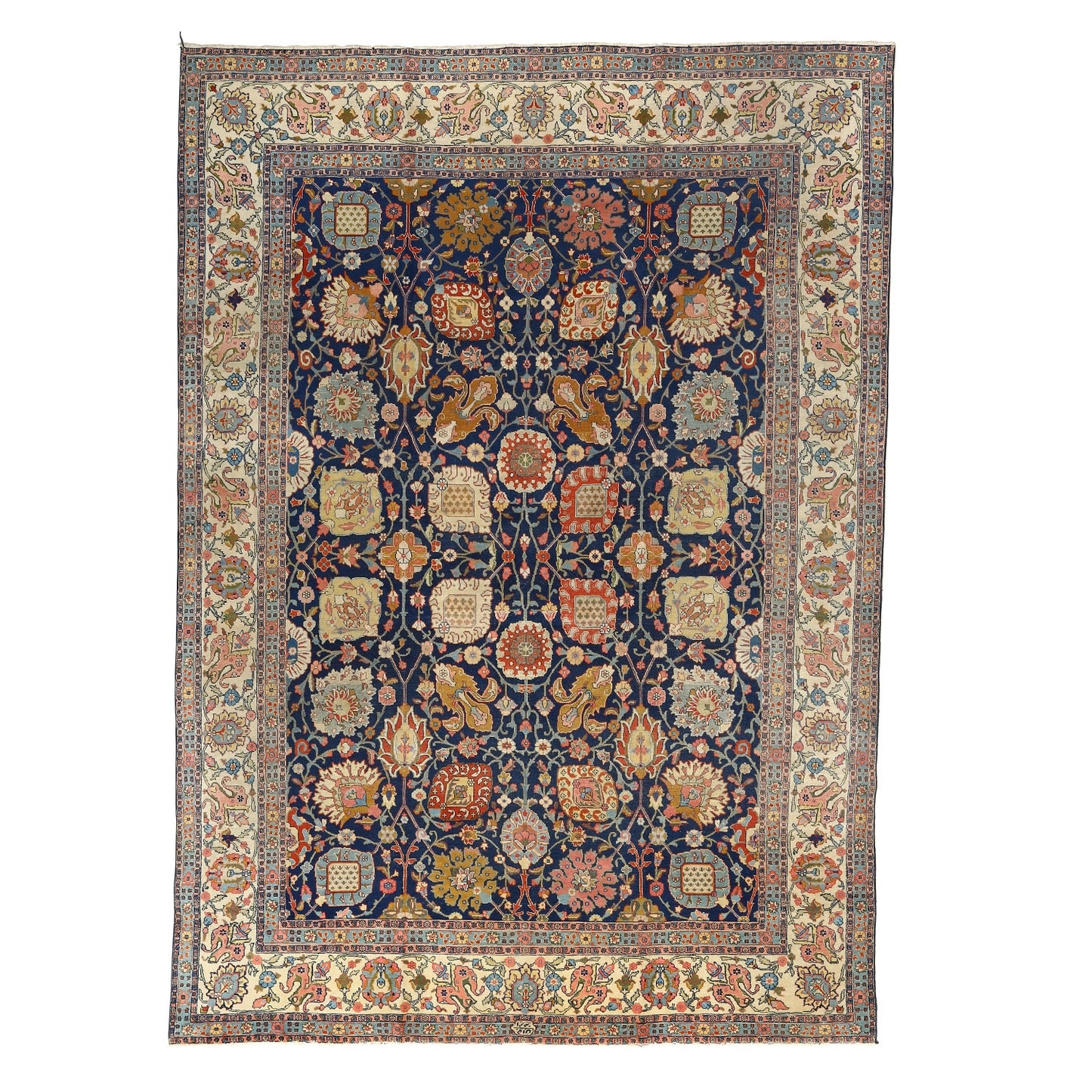 Antique Tabriz Javan Amirkhiz 12'2 X 8'11 1538