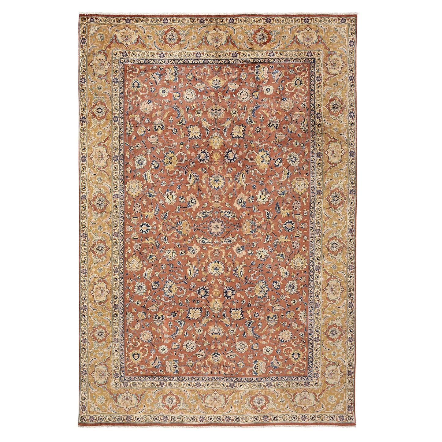 Vintage Tabriz 12'1 X 8 5055