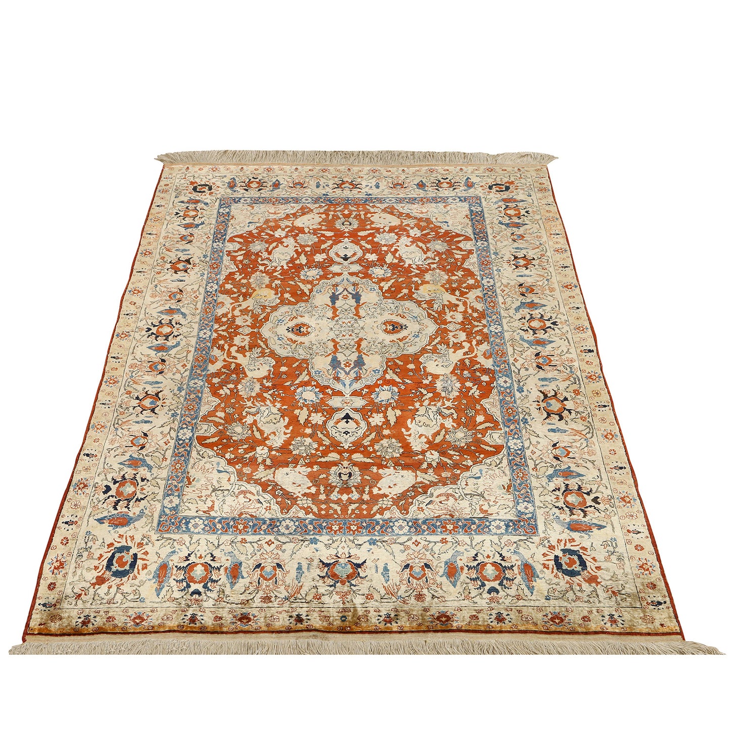 Antique Tabriz 6'5x4'7 6196