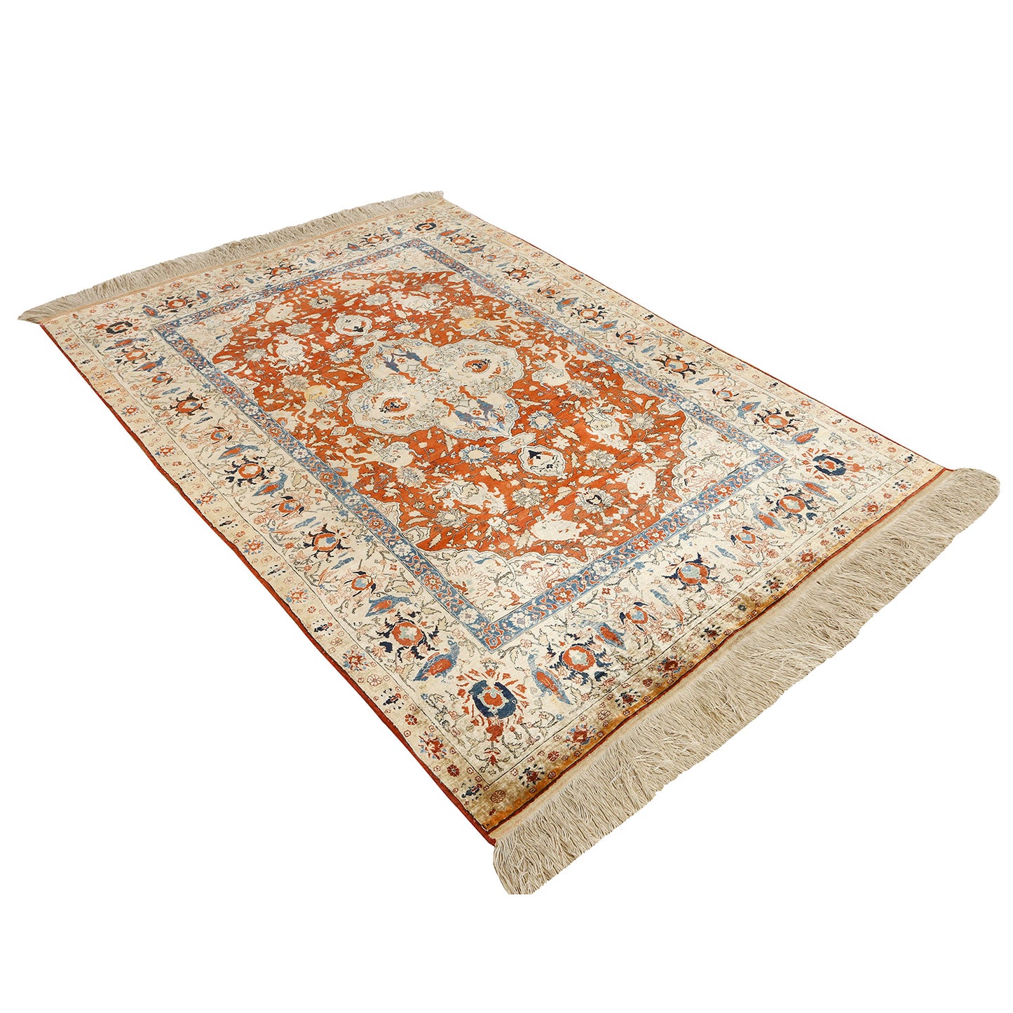 Antique Tabriz 6'5x4'7 6196