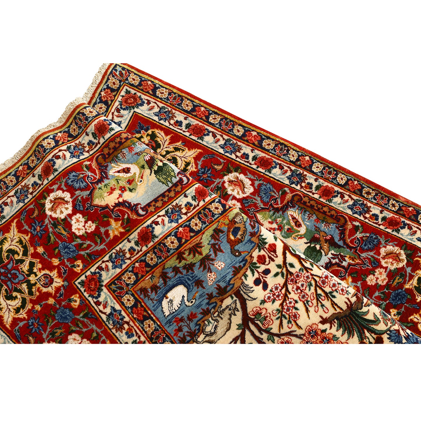 Antique Isfahan Shourashi 7'0x4'10 6176