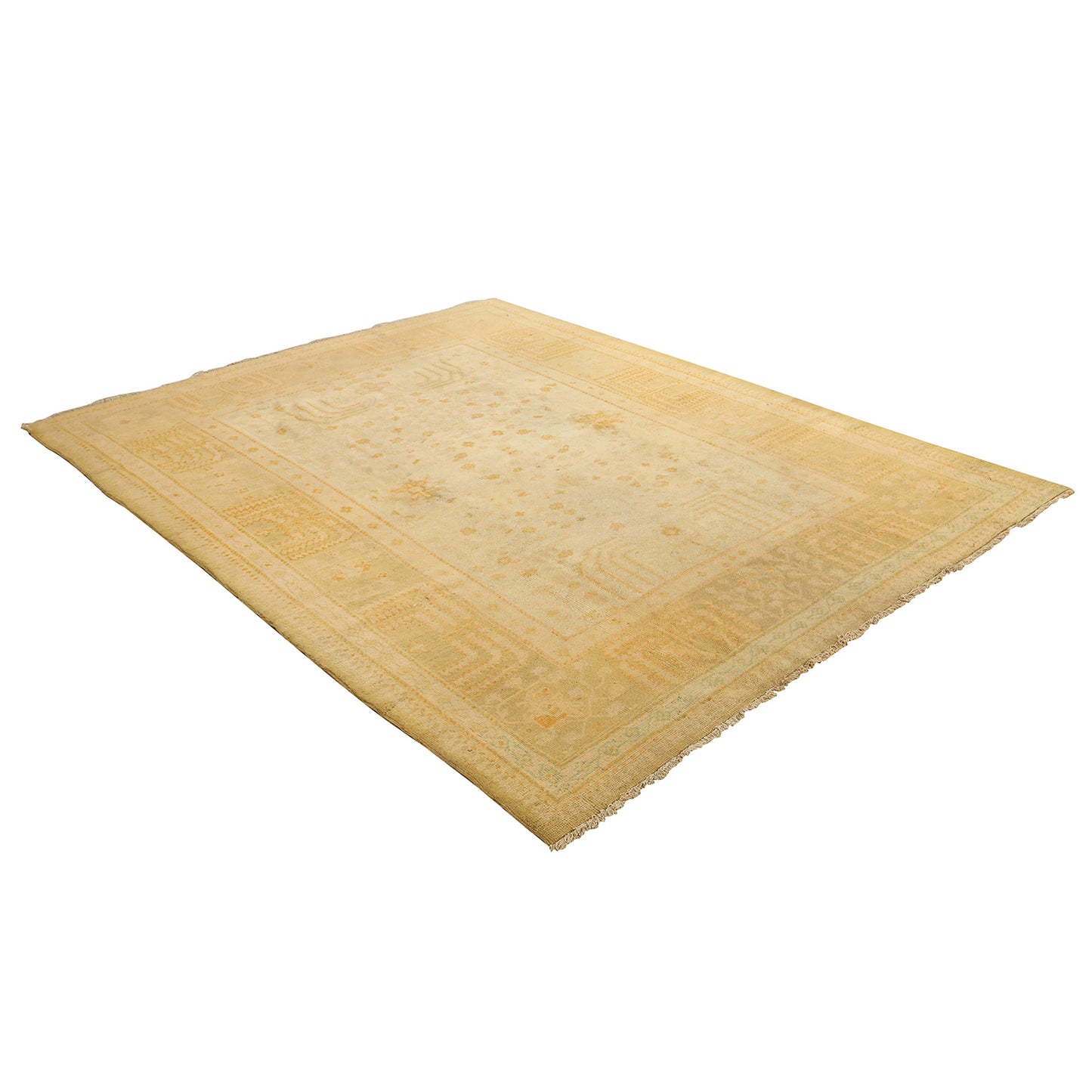 Antique Ushak 8'8x6'7 4986